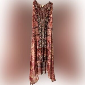 Bohemian Paisley Maxi Dress